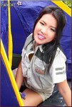Aime Copony Ass In Shorts