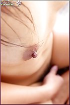  breast closeup fingers in black pussy hair