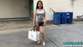 Nate strips on sofa and gets fucked doggy style and creampied