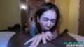 Fha spit roasted sucking cock